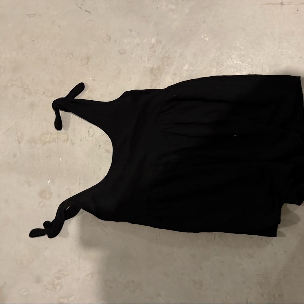 Black Sleeveless romper
